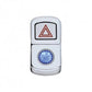 "Hazard" Rocker Switch Cover - Blue Diamond