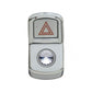 Hazard Rocker Switch Cover - Clear Diamond Cab Interior