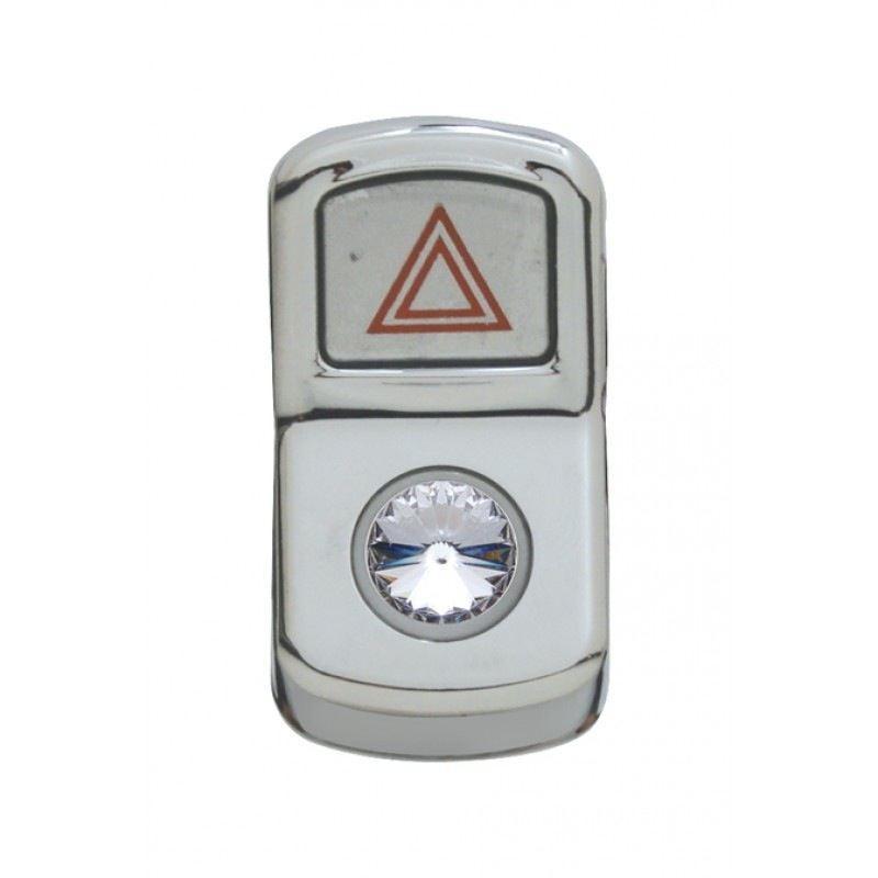 Hazard Rocker Switch Cover - Clear Diamond Cab Interior