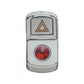 Hazard Rocker Switch Cover - Red Diamond Cab Interior
