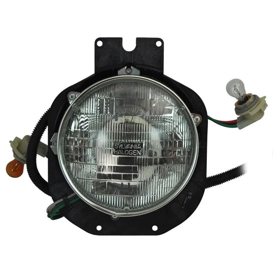 Headlight Assembly Fits Freightliner Century (1996-2002) Cables Driver.