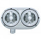 Headlight Assembly With Crystal Halogen Bulbs & 304 Stainless Steel Housing For Peterbilt 359