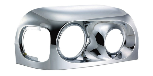 Headlight Bezel Right Fit Freightliner Century Chrome (Passenger Side)