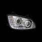 Headlight fits Kenworth T370, T270 T700, T660 With Chrome Driver SIde