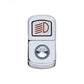 Headlight Rocker Switch Cover Clear Diamond.