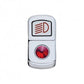 "Headlight" Rocker Switch Cover Red Diamond