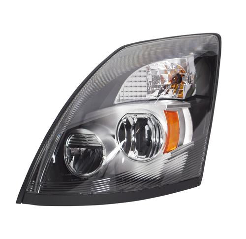 Headlight Volvo VN / VNL 03+ All LED Lights Chrome Reflector