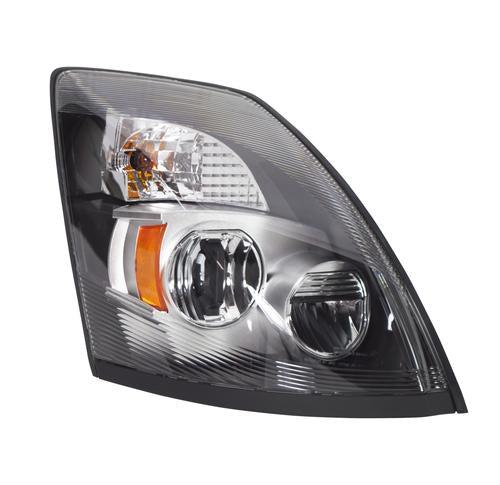 Headlight Volvo VN / VNL 03+ All LED Lights Chrome Reflector