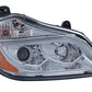 Headlight With Chrome Reflector fits Kenworth T680 With Light Bar Driver Side
