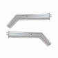 Heavy Duty Spring loaded 1-1/8" Angled Mud Flap Hangers (Pair)