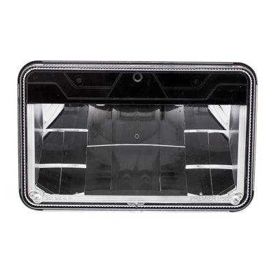 High Power LED 4" x 6" Headlight with Polycarbonate Lens & Housing