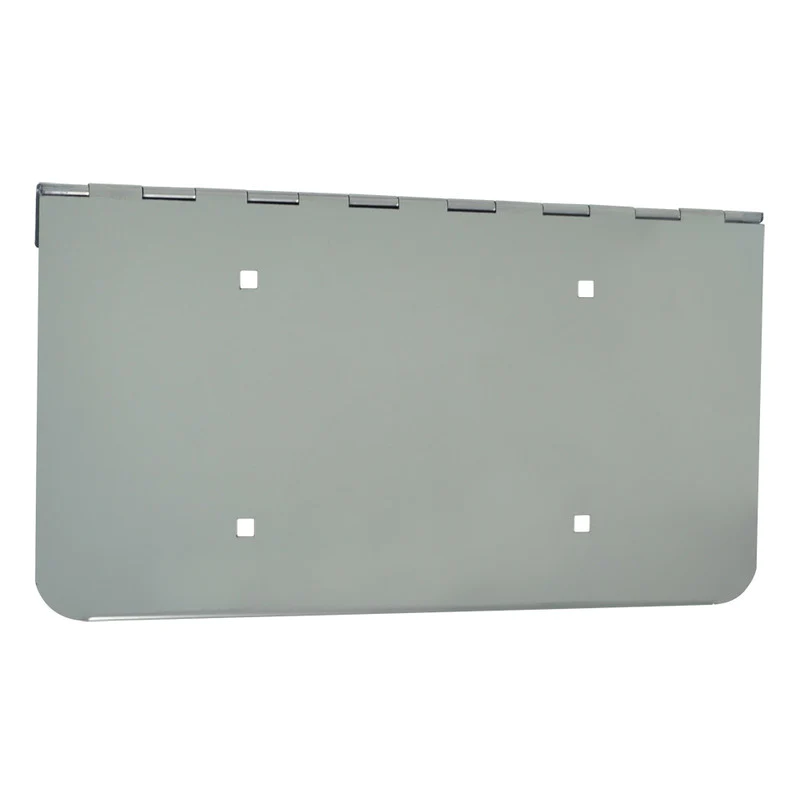 Hinged Single License Plate Holder,Universal Stainless Steel