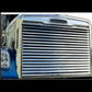 Hood Grille w/ 18 Horizontal Louvers - Freightliner Coronado 2011 & Newer Models (Square Headlights) - Grill Surround NOT included.