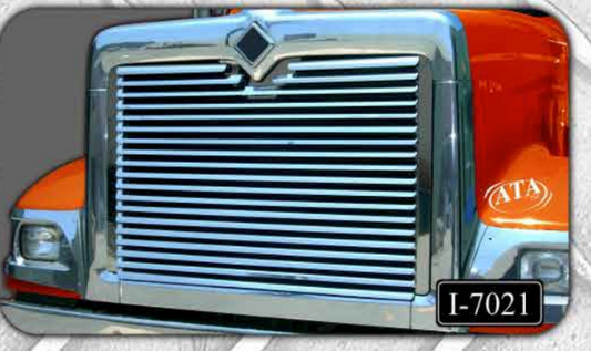 Hood Grille With Louvers International 9300-9900