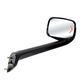 HOOD MIRROR ASSEMBLY W/LED LIGHTS ON MIRROR COVER & GLASS FOR 2018-2025 FREIGHTLINER CASCADIA - HEATED/PASSENGER