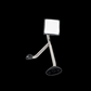 Hood Mirror With Arm For International Prostar Chrome. Passenger