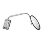 Hood Mount 8" Convex Mirror Assembly Stainless Steel