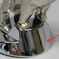 Hood Ornament Base Bulldog Chrome Fits Mack