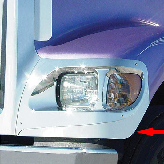 International 9900/I/Ix Lower Headlight Trims. (Pair)