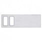 International Dash Switch Panel Cover - 2 Openings