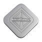 International Logo Square Parking Knob