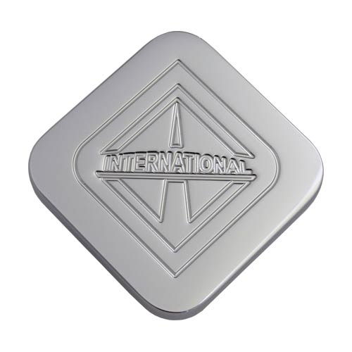 International Logo Square Parking Knob