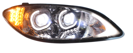 INTERNATIONAL PROSTAR LED HEADLIGHT CHROME (PASSENGER)