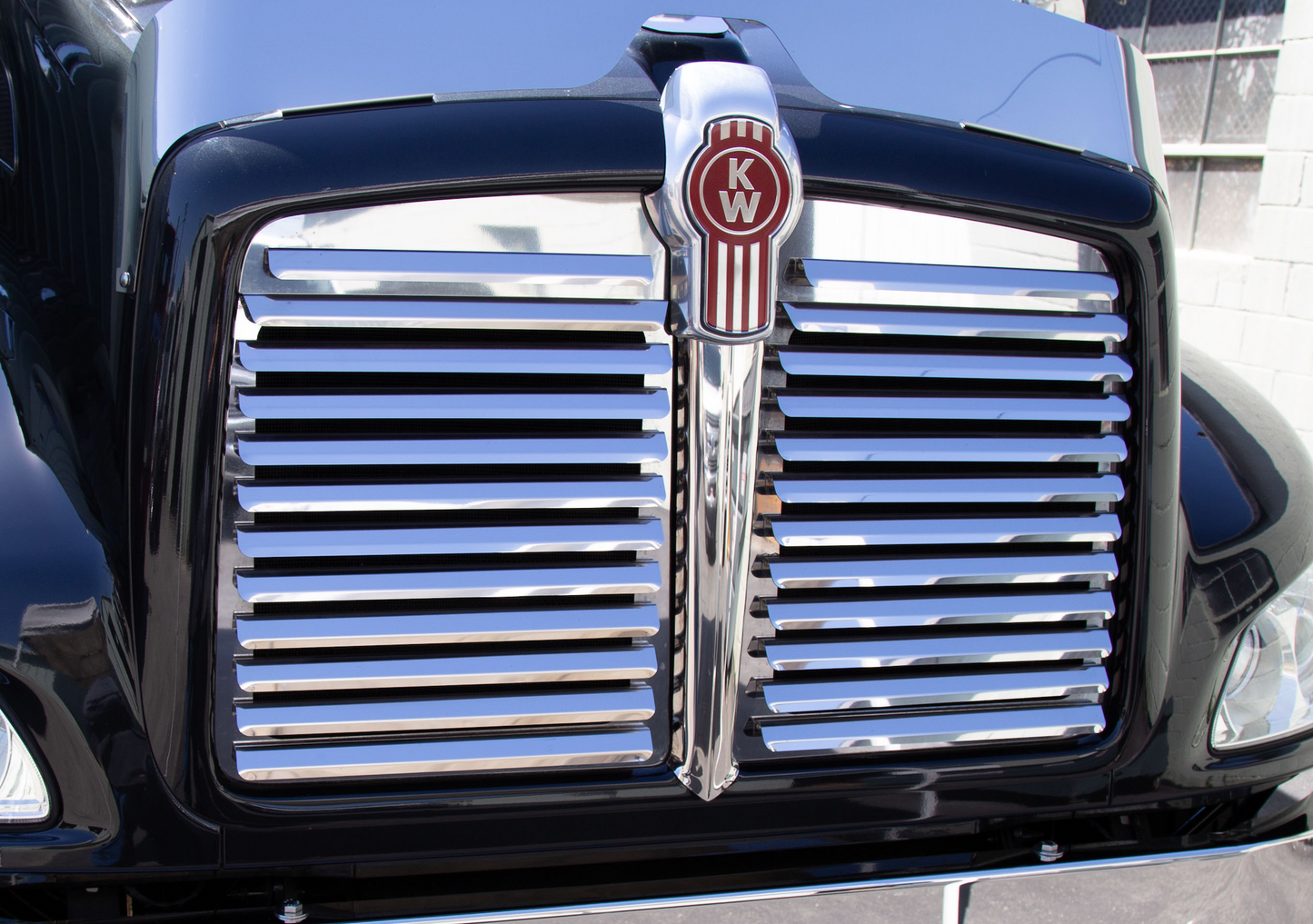 Kenworth T270 Hood Grill  12 Louvers (Per Side) (17.,15.)