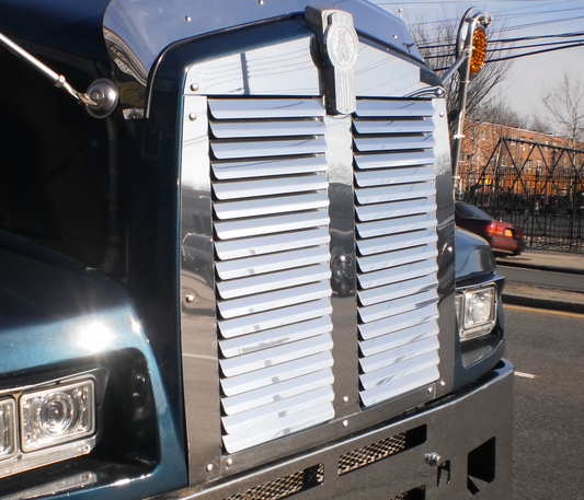 Kenworth T600 Hood Grill w/18 Louvers (per side) (12.75)