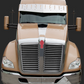 Kenworth T680 Hood Grill Insert w/15 Louvers (Per Side) (17.) - Grill Surround NOT included.