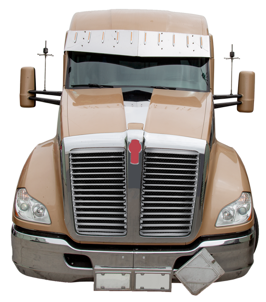 Kenworth T680 Hood Grill w/15 Louvers (Per Side) (17.)