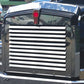 Kenworth T800 Louvered Grill - 11 Bars