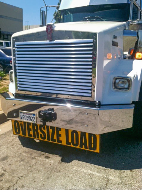 Kenworth T800 Wide Hood Grill w/13 Horizontal Bars