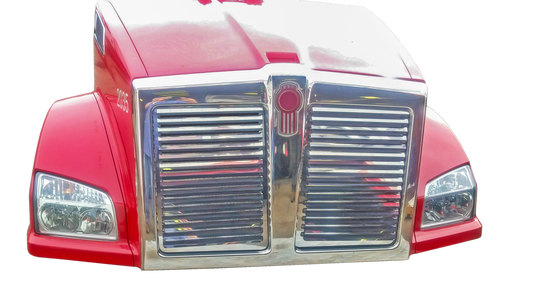 Kenworth T880 Hood Grill w/17 Louvers (Per Side)