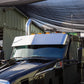 Kenworth T880/T680 Next Gen Flat Top 14-1/2" Drop Visor (Flat Top, Uses OEM Visor Brackets)