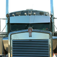 Kenworth W900/T800/T600/T660 High-Mid 13" x 15" V-Style Visor (Flat Windshield)