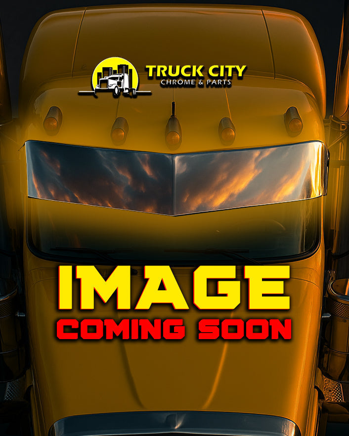 Kenworth W900/T800/T600/T660 High-Mid 13"x8" Blind Mount Bowtie Visor (Curved Windshield)