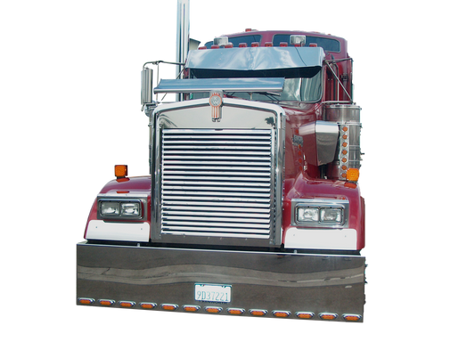 Kenworth W900L Grill  w/ 19 Louvers  (Long Hood)