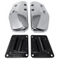 Kit Peterbilt Cover Clamp Mirror And Support Cab Driver And Passenger Side SS 304