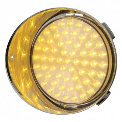 LED Freightliner Daytime Running Light - Amber LED/Clear Lens - Headlight Century