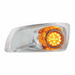 LED Kenworth T660 Dual Function Fog Light Bumper Light - Clear Style w/ Amber Lens
