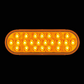 LED Oval Light Amber/Amber  24 Diode