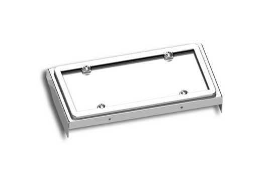 LICENSE PLATE HOLDER STAINLESS FOR (2008-2017) FREIGHTLINER CASCADIA