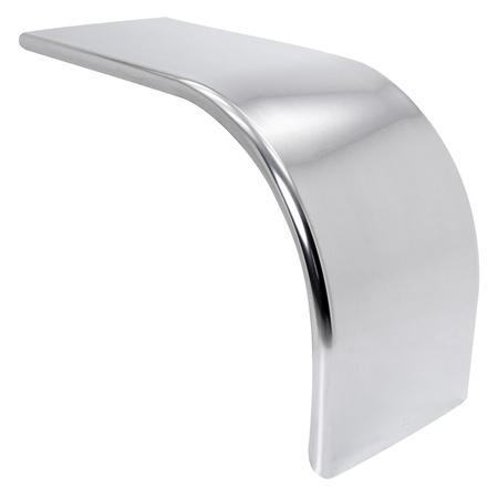 Low Half Fender 80” Stainless Steel 304 ,Perfect Mirror Finish 14 Gauge (Pair)