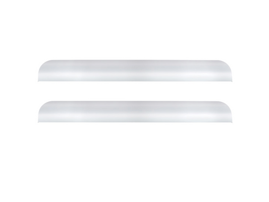 LOWER STEP SURFACE PROTECTIVE PLATES 430 SS  FOR 2018-2025 FREIGHTLINER CASCADIA (PAIR)