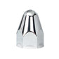 Lug Nut Covers Chrome Plastic Push In 1-1/2 teto  1 1/2" x 2 3/4" Slotted Bullet Nut Cover - Push-On