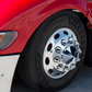 Lug Nut Covers Chrome Plastic Push In 1-1/2 teto 1 1/2" x 2 3/4"
