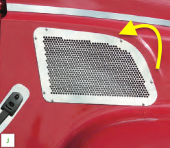 Mack CV713 Punched Repl Intake Screens W/1/4" Round Holes.