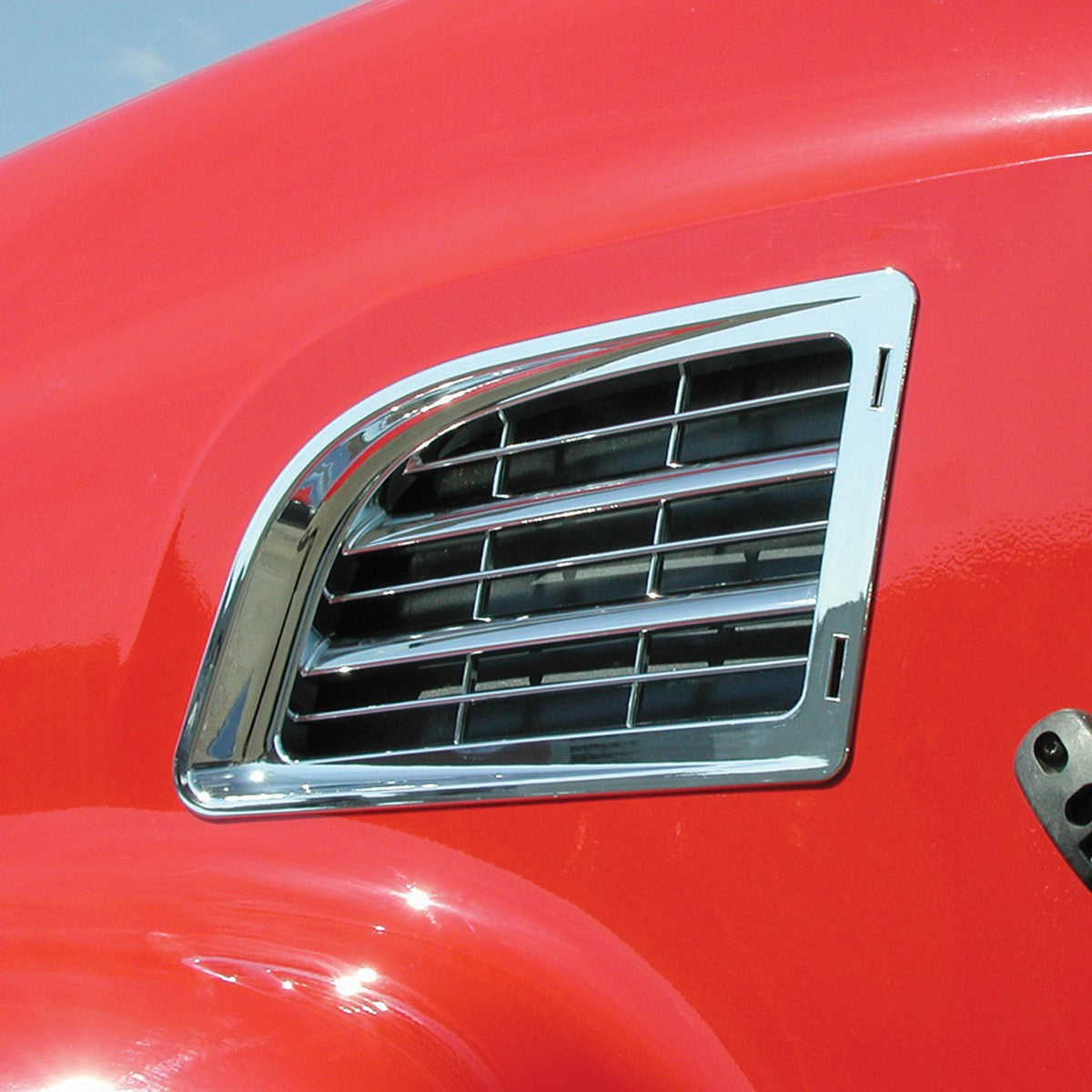 Mack Granite Chrome Intake Grille - Driver Side