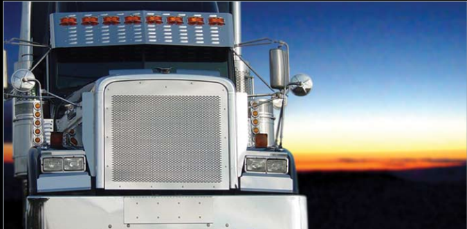 Mesh Grille Freightliner Fld/Classic